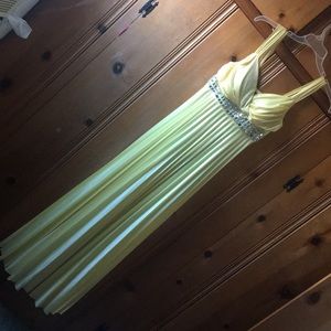 Yellow Prom Dress